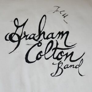 Graham Colton Band White T-Shirt